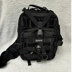 Maxipedition Black Nylon Backpack Slingpack #70279